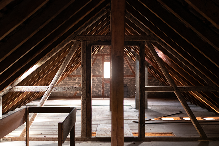 die Seele von ihrem Bestandgebäude